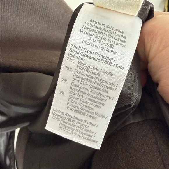 Madewell The Gianna Coat in Insuluxe Fabric Cold Brew - Picture 9 of 13